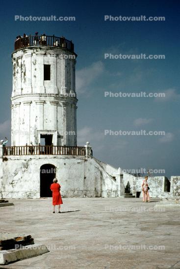 White Tower, landmark building, San Juan de Ulua fortress, Veracruz