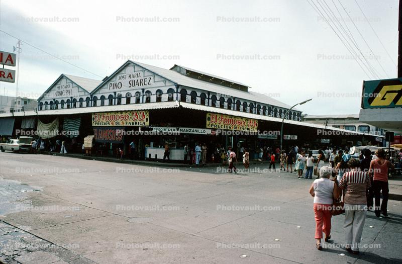 Mercado Municipal, jose Maria Pino Suarez, Mazatlan, Sinaloa, October 1976, 1970s