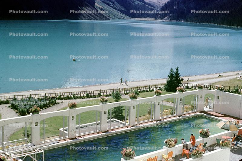 Swimming Pool, Lake Louise, Hotel, Banff
