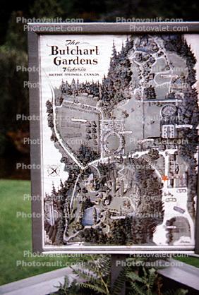 The Butchart Gardens sign