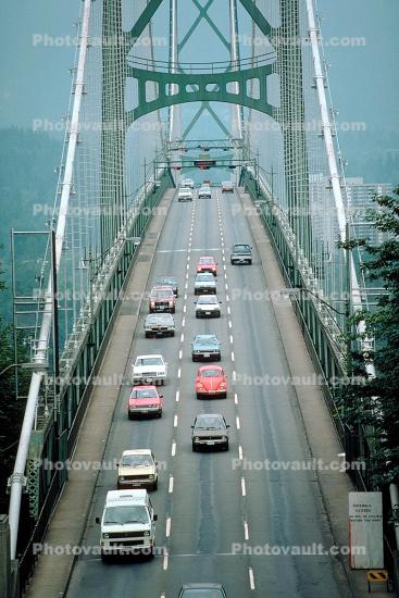 Lions Gate Bridge, Suspension Bridge, West Vancouver, First Narrows Bridge, Highway 99/1A, Vancouver, Highways 99 and 1A