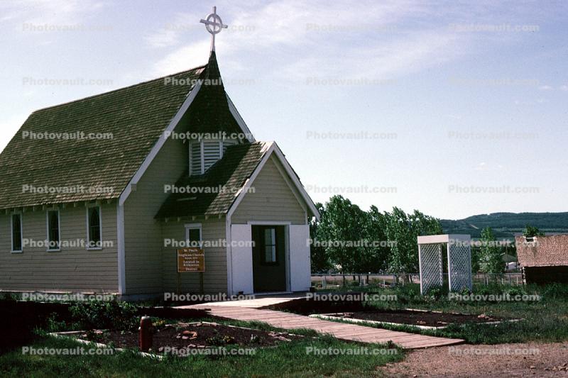 Church, Building, Walter Wright Pioneer Village, Dawson Creek