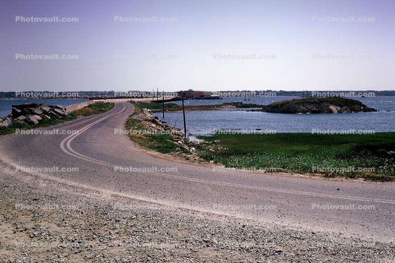 High Tide, Yarmouth Causeway, Bay of Fundy, Nova Scotia