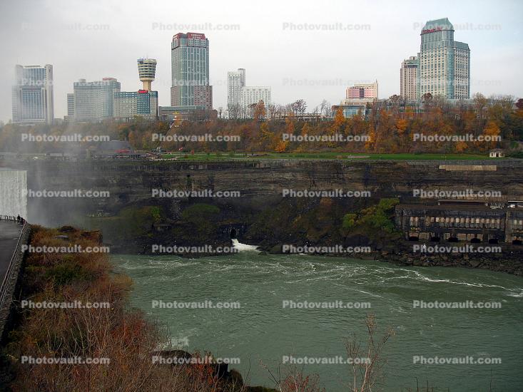 Niagara Falls City, cityscape, buildings, skyline