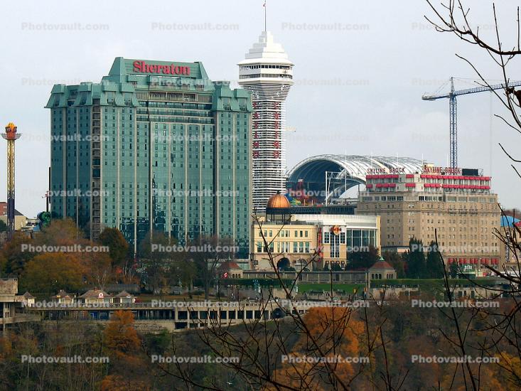 Niagara Falls City, cityscape, buildings, skyline