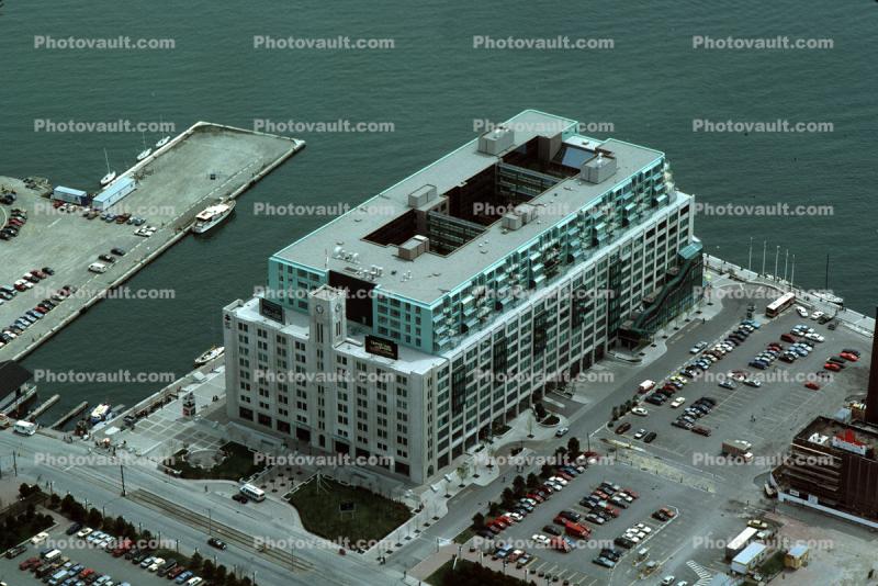 Queen's Quay Terminal, condominium apartment, office and retail complex, Building, Harbourfront, 4 May 1985