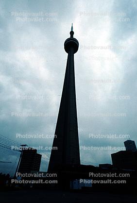 CN-Tower, Canadian National Tower, landmark, 4 May 1985