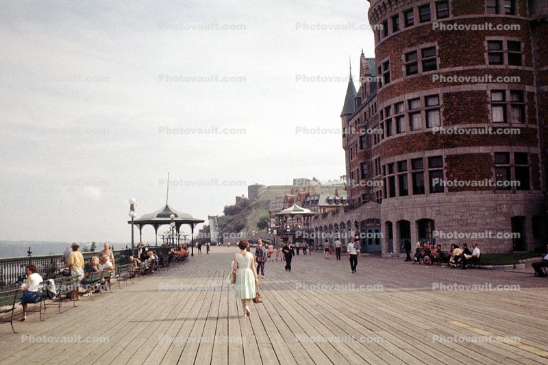 Quebec Boardwalk, July 1964