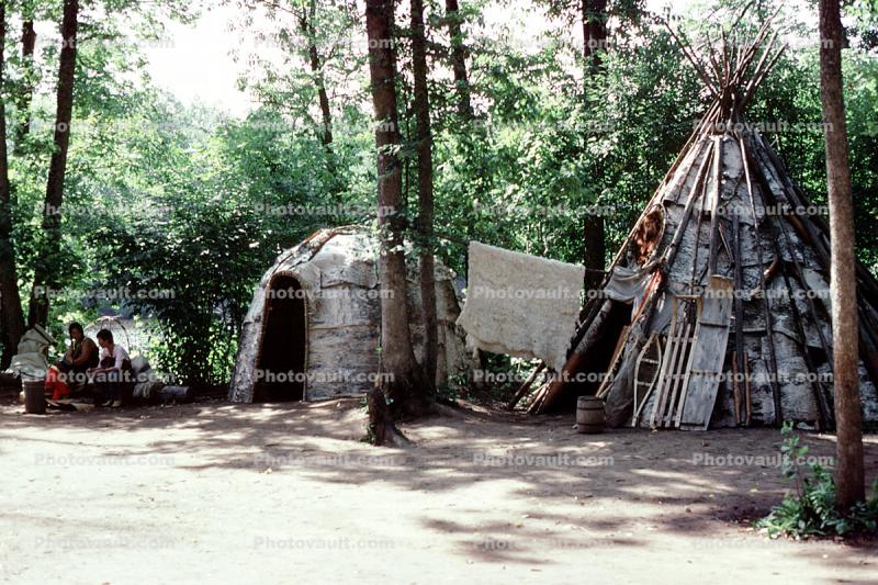 Indian Camp, Old Fort William, Thunder Bay