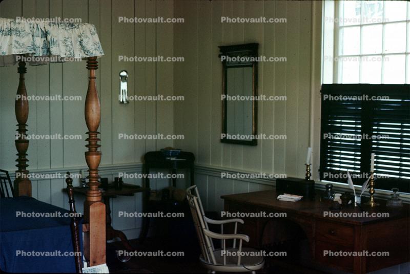 Desk, Bedroom, Old Fort William, August 1983