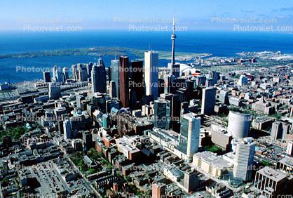 Toronto Cityscape Aerial, Skyline, Buildings
