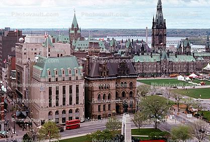Peace Tower of the Parliament of Canada, government building