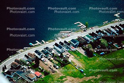 Homes, Houses, Riverfront, Shore, Docks, street, shoreline, shore