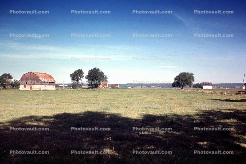Barn, Field, June 1964, 1960s