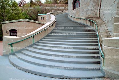 Stairs, Steps, S-Curve, Saint Joseph's Oratory, Largest church in Canada, Basilica