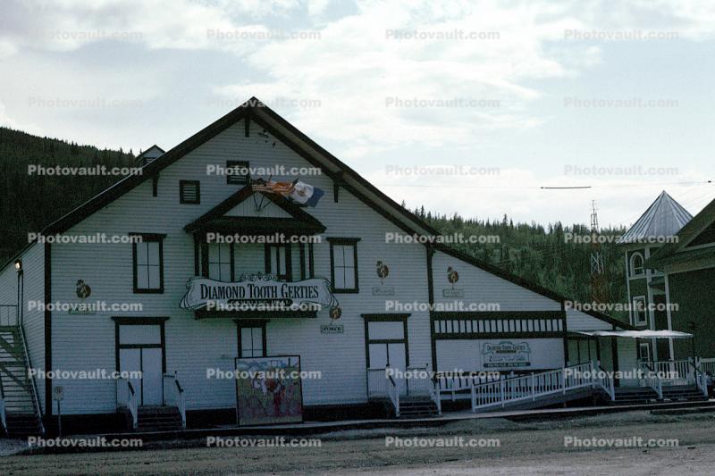 Diamond Tooth Gerties, Gambling Hall, building, Dawson City