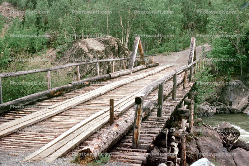 Canyon Creek Bridge, Wooden