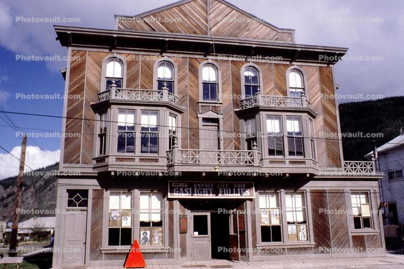 Gaslight Follies, landmark building, Dawson City