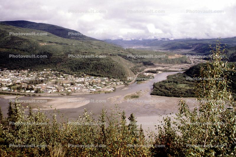 River, town, Dawson City