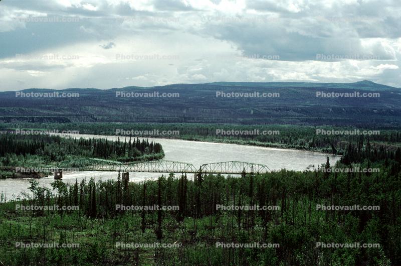 Nisutlin Bay Bridge, Truss Bridge, Alaska Highway, Yukon River