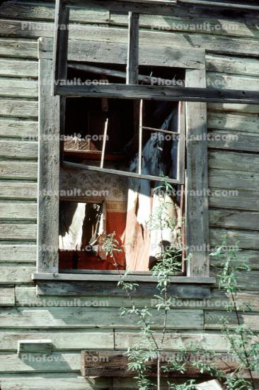 window, Dawson City