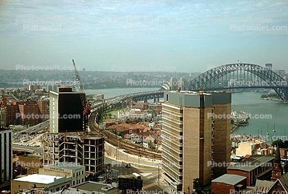 Sydney Harbor Bridge, Steel Through Arch Bridge, 1950s