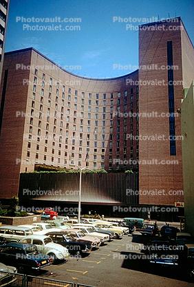 Wentworth Hotel, building, cars, automobiles, 1968, 1960s
