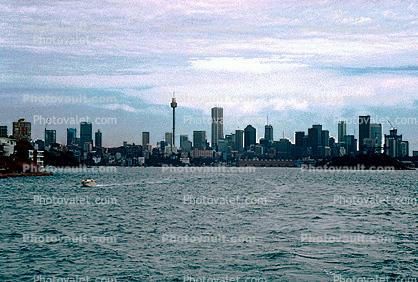 The Sydney Tower, (AMP Tower), Centrepoint, Observation and communications tower, skyline