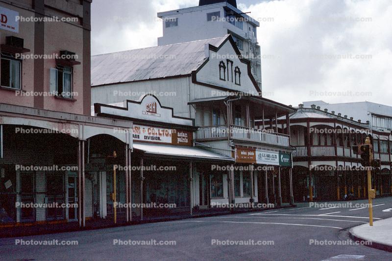 Ships, Stores, Buildings, Street, Suva
