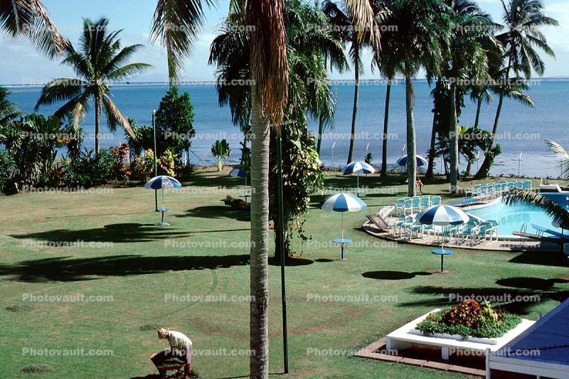 Grand Pacific Hotel, Gardens, Swimming Pool, Suva