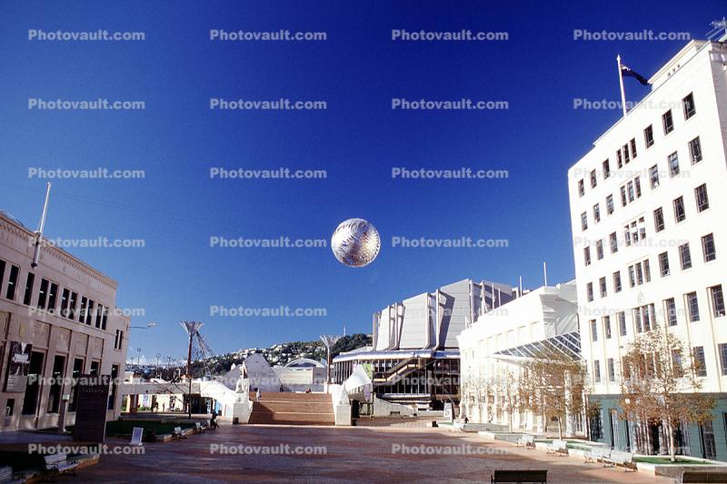 globe, sphere, Buildings, Wellington