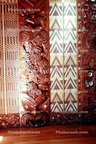 Maori Carvings, Waitangi Treaty House