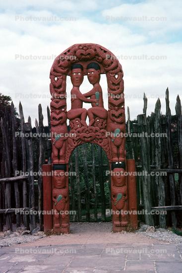 Maori Village, Entrance, Cultural Center