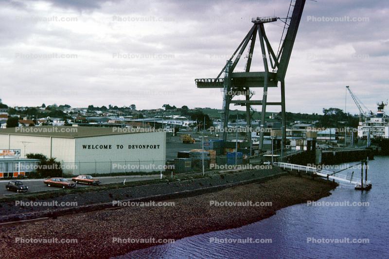 Devonport, Harbor, Cranes, Dock