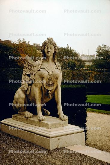 Sphinx, Belvedere Palace, Vienna, 1950s