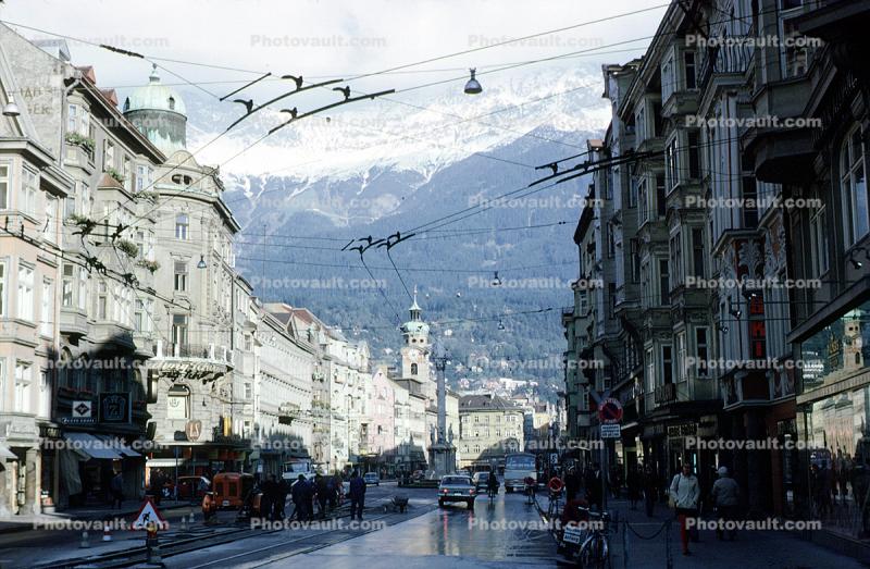 Mountains, City, Town, Alps, Innsbruck