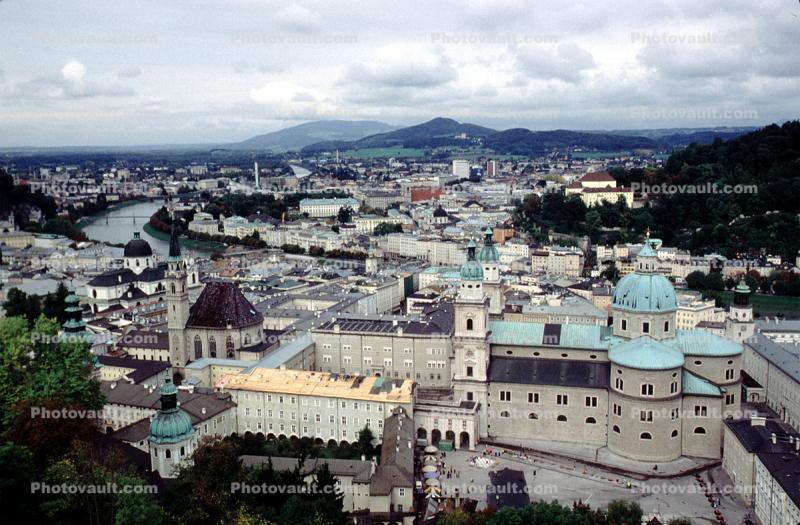 Salzach River, Salzburg Cathedral