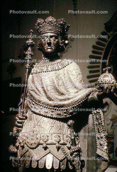 Bronze Statue of King Arthur, Innsbruck Cathedral