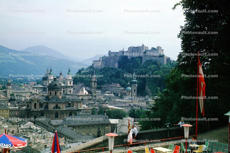 Hill, Fortress, Hohensalzburg Castle, Salzburg