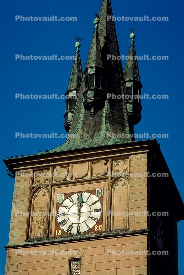 Clock Tower, outdoor clock, outside, exterior, building, roman numerals