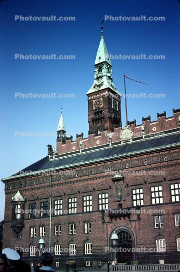 Town Hall, building, Copenhagen