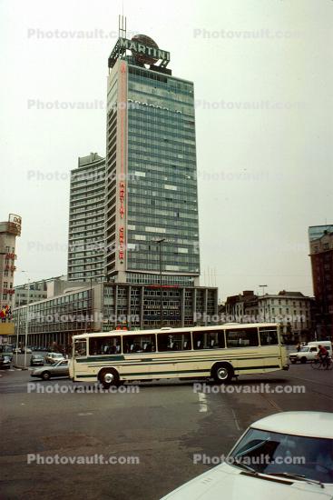 Martini Center, skyscraper, building, Theatre National, June 1977