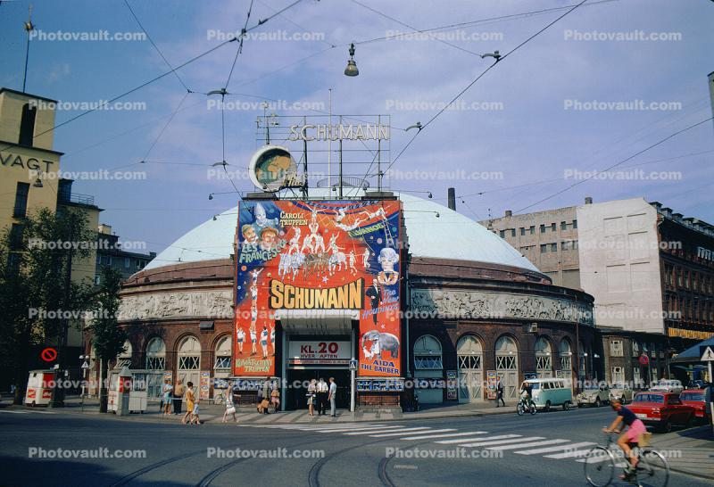 Schumann Theater, Cirkus Schumann, Cirkusbygningen, Copenhagen, November 1968