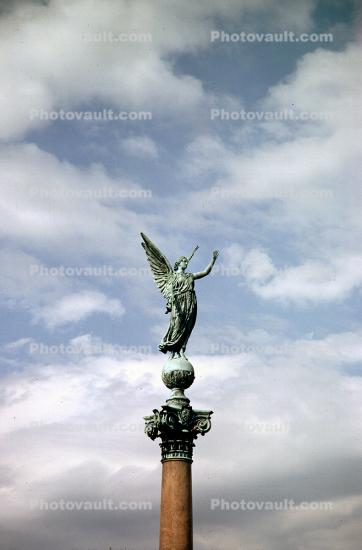 Angel Of Peace Statue, Copenhagen, November 1968
