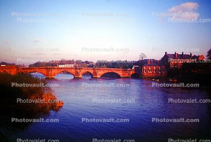 Dea River Bridge, 1541, Chester, England, 1950s