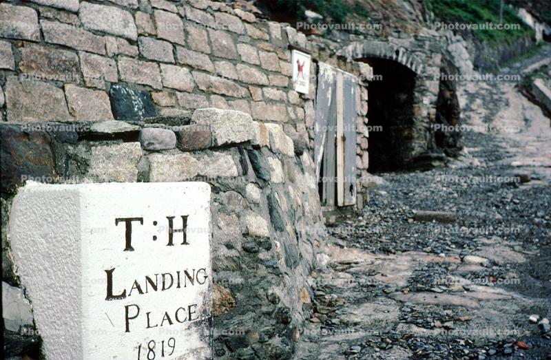 T:H Landing Place, 1819, Trinity Place, Lundy, England, 1950s