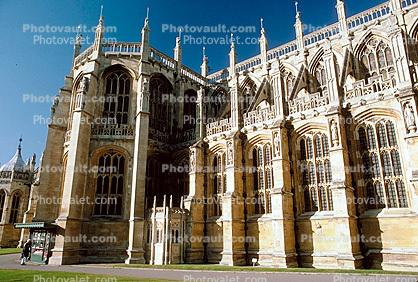 St George's Chapel, Windsor Castle, England, landmark, Anglican Church