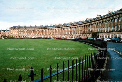 Royal Crescent, Bath, England, landmark