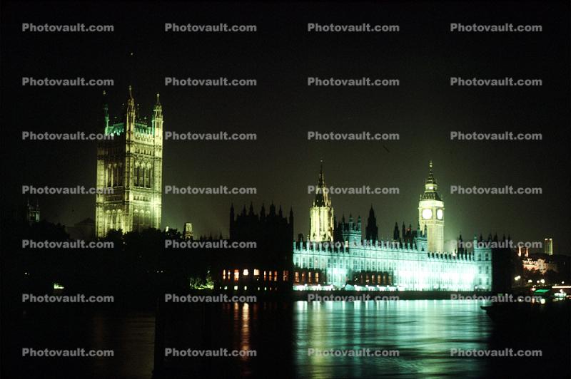 London, House of Parliament, River Thames, Big Ben Clock Tower