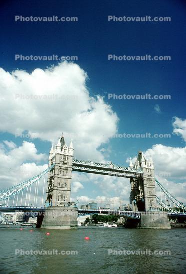 Tower Bridge, River Thames, London, landmark